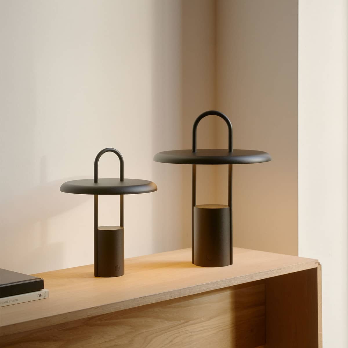 Pier Portable LED lampe 33,5 cm, black
