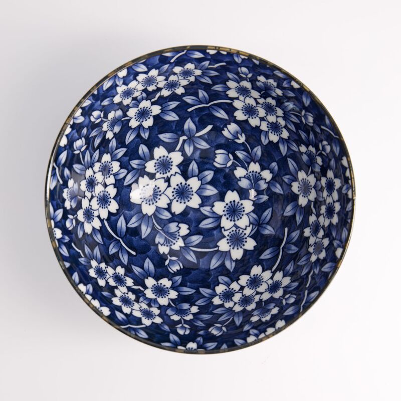 Blue Sakura ramenskål 1.000 ml