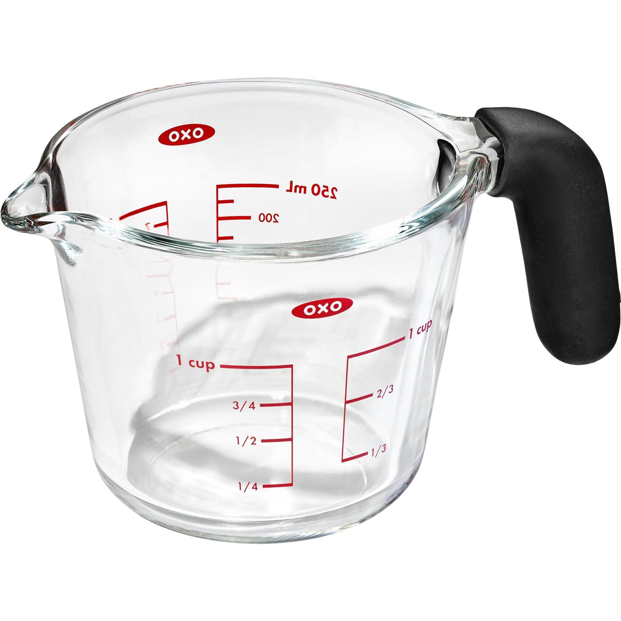 Måttbägare 0,25 liter, glas