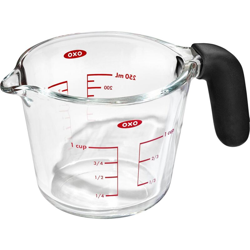 Måttbägare 0,25 liter, glas