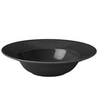 Rhombe Earth dyb tallerken 24,5 cm, slate