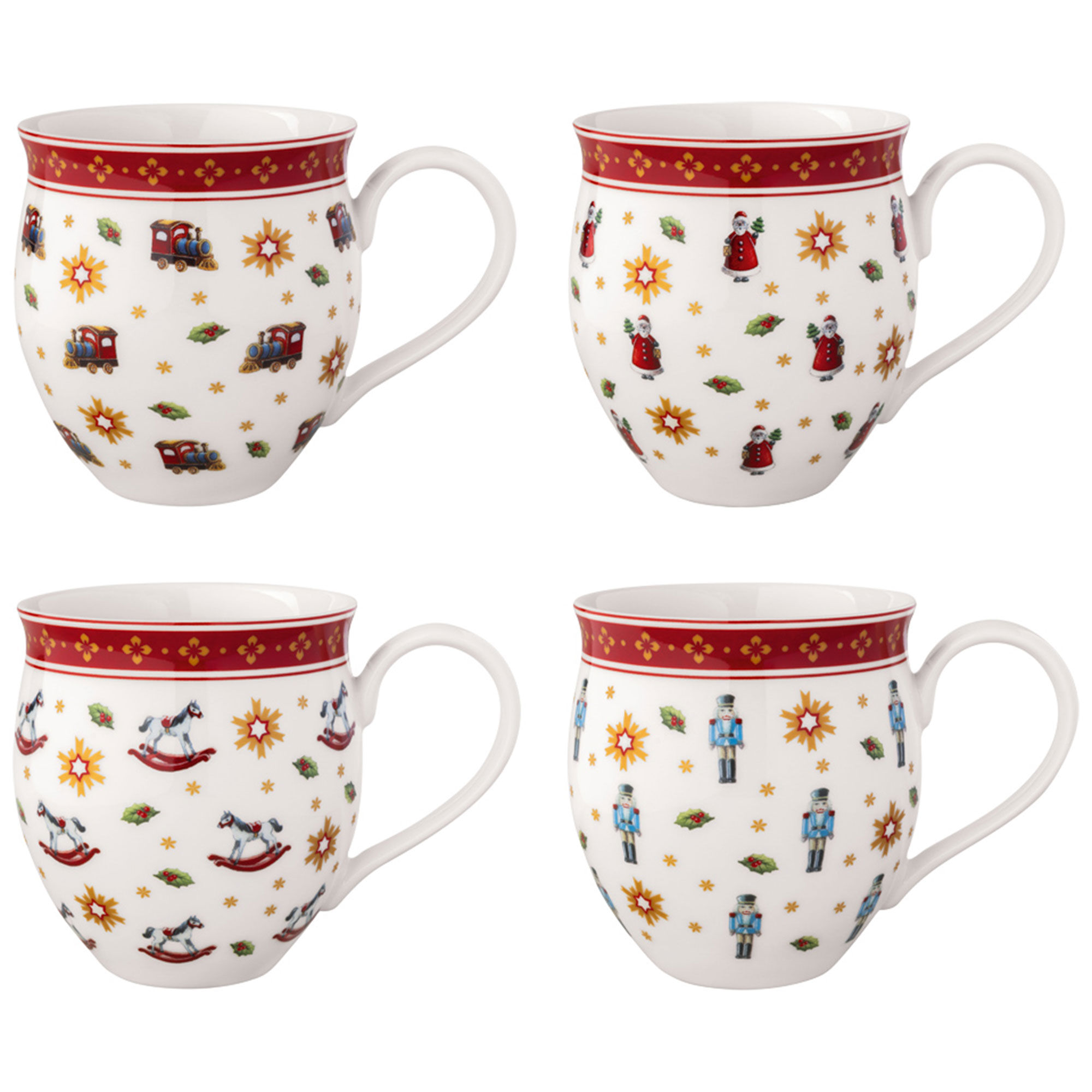 Villeroy og Boch Toyog#39;s Delight Jubilæumskrus, 4 stk.