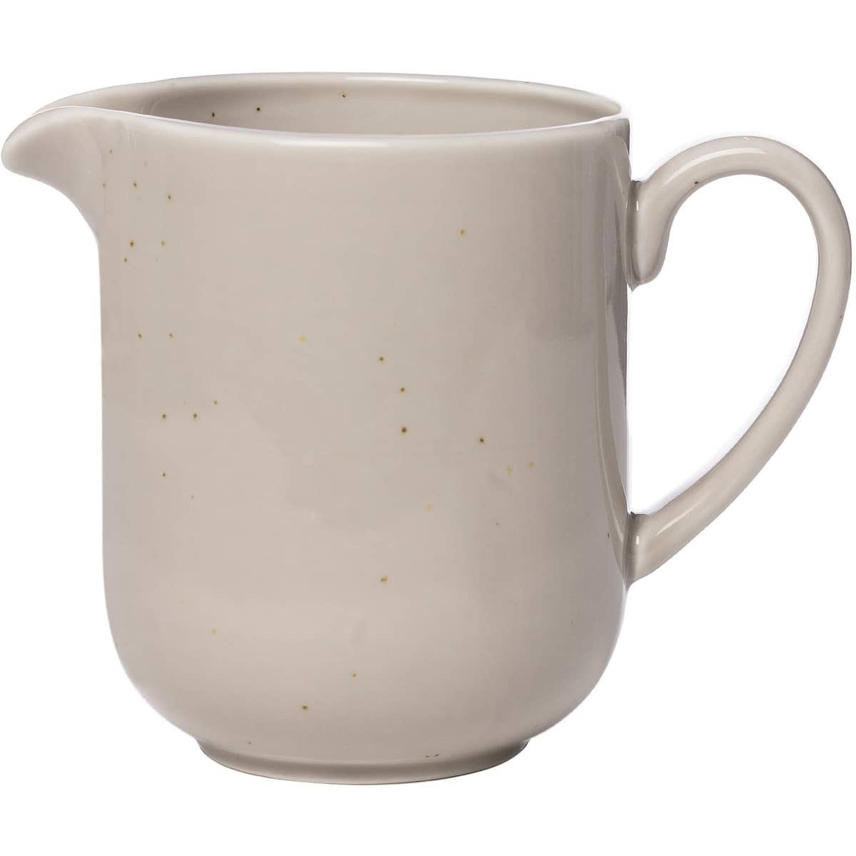 Mjölkkanna i porslin 30 cl, sand
