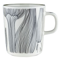 Marimekko Kukat Puhkeava Krus 2,5 dl, hvid/grøn/sort