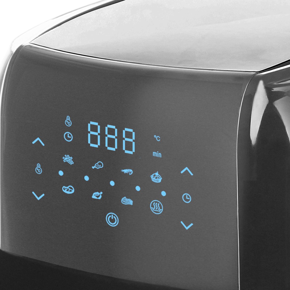 Smart Airfryer 5,5 liter, svart