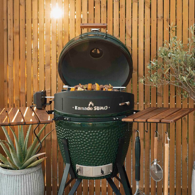 SUMO Midi + Grillmästarens rotisseri & pizzaugn, grön