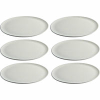 RAW middagstallerken 28 cm, arctic white, 6 stk.