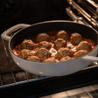 Combekk Lav gryde med låg 28 cm/5 liter, sand