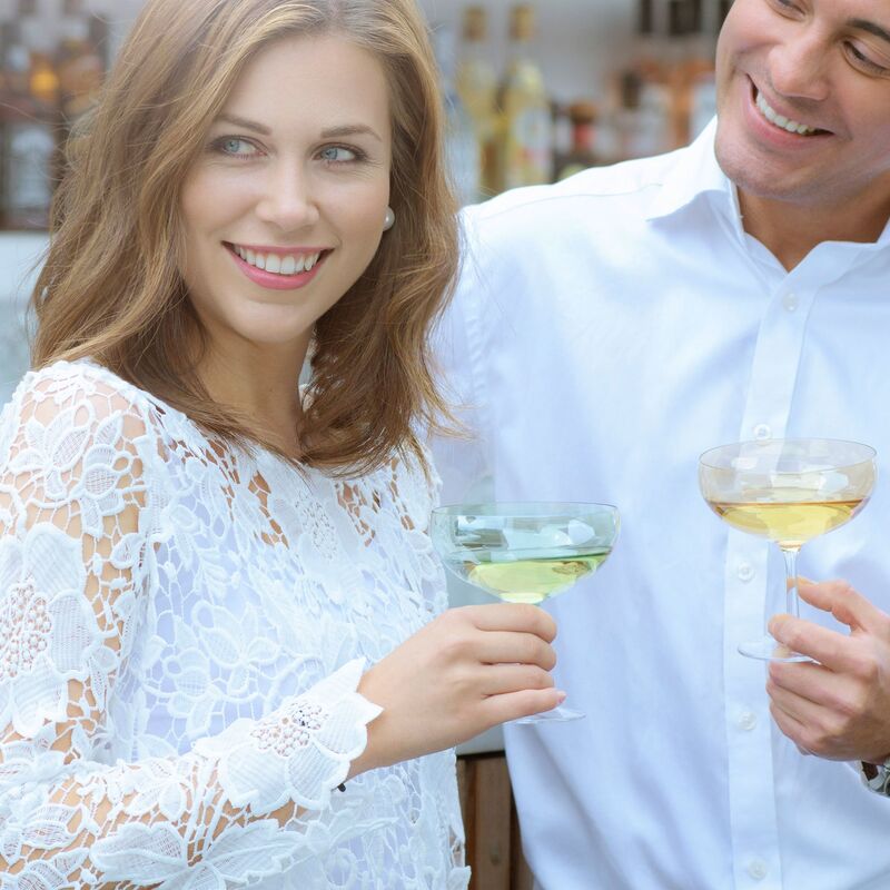 Happy cocktaillasi 28 cl, keltainen