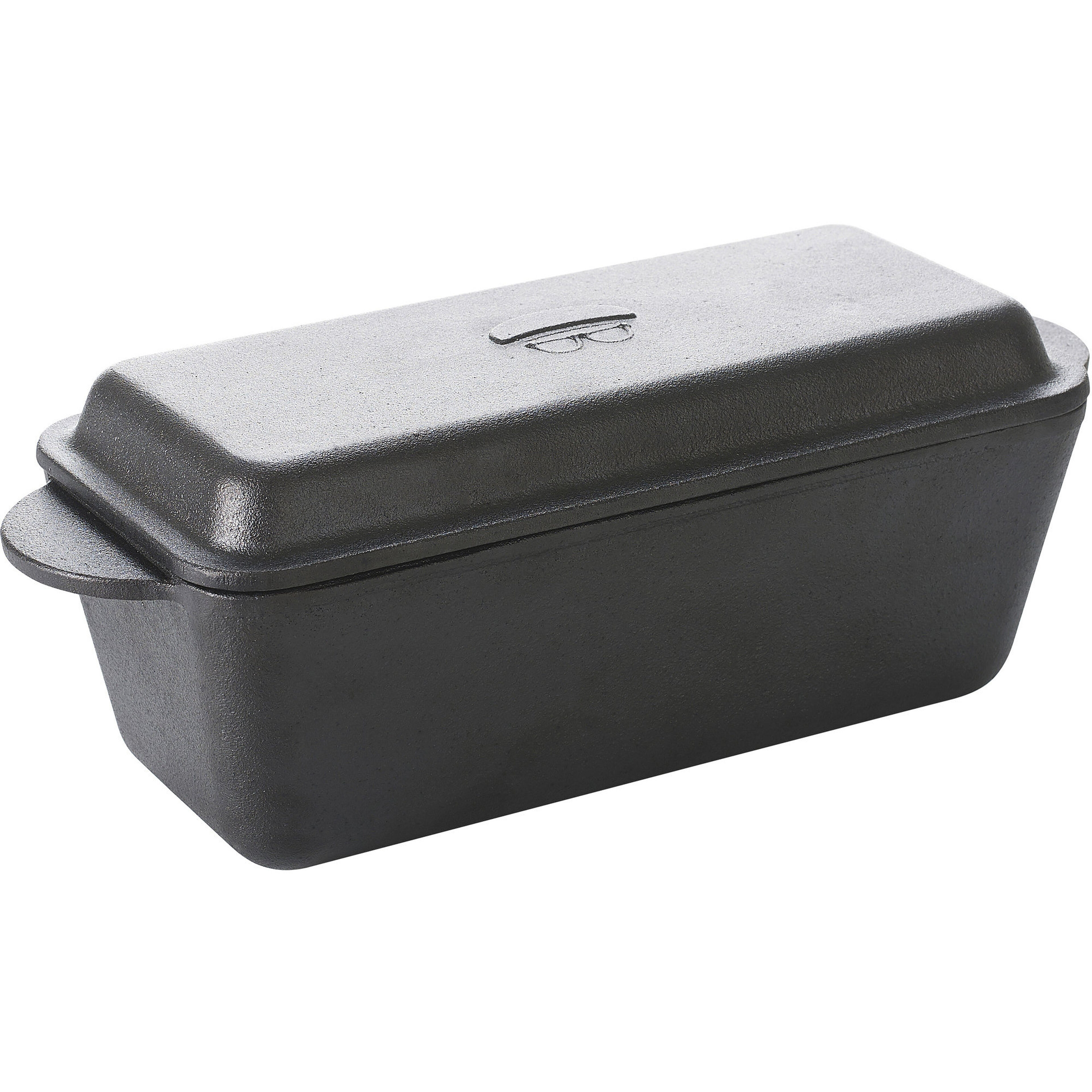 Brödform med lock i gjutjärn 25x11 cm