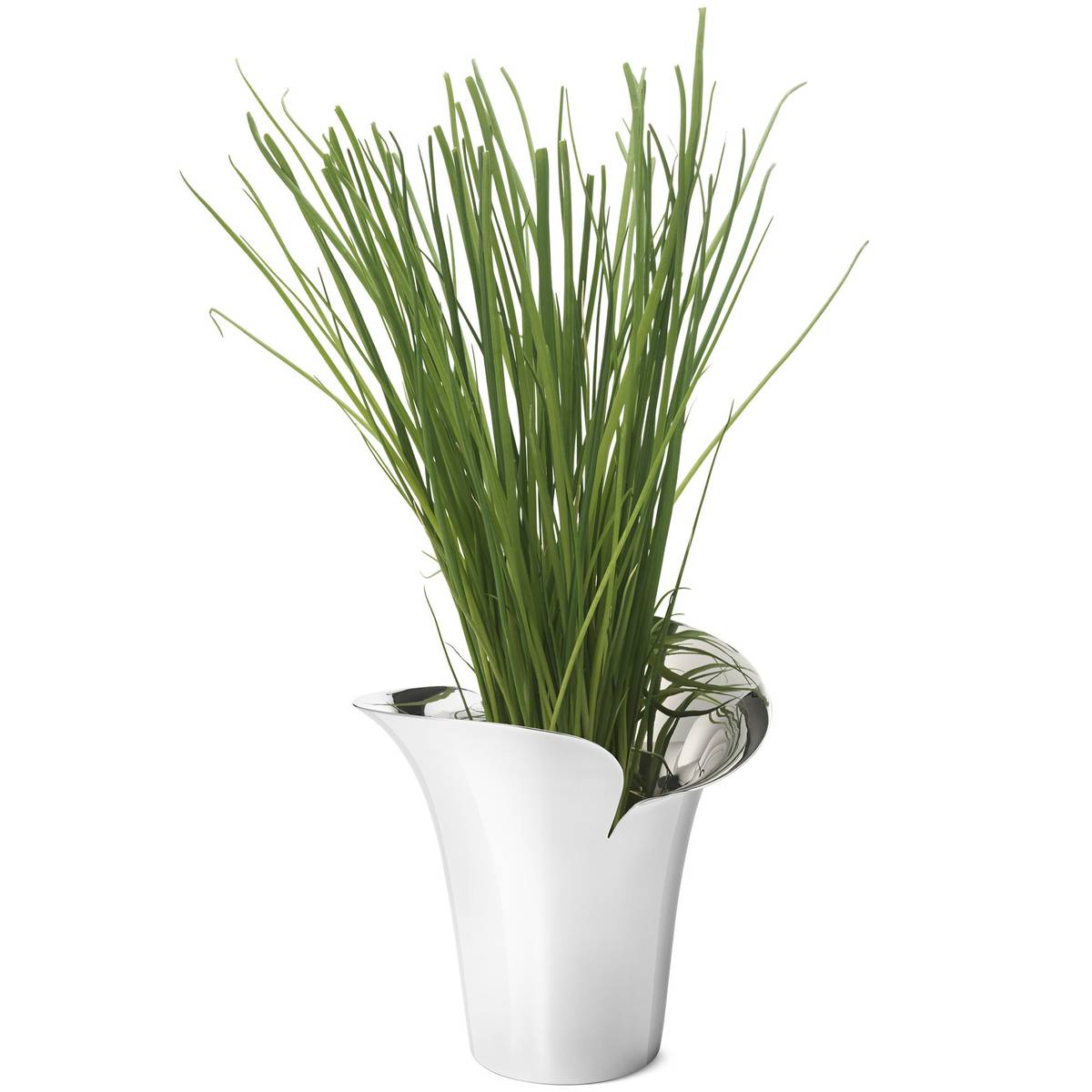 Bloom botanica kukkaruukku, pieni, teräs