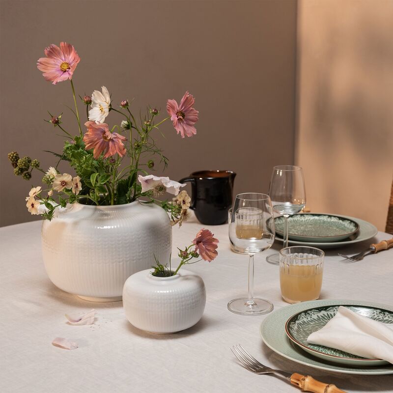 Swedish Grace maljakko 22 x 17 cm, lumi