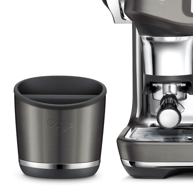 the Knockbox 10™ sumplåda, black steel