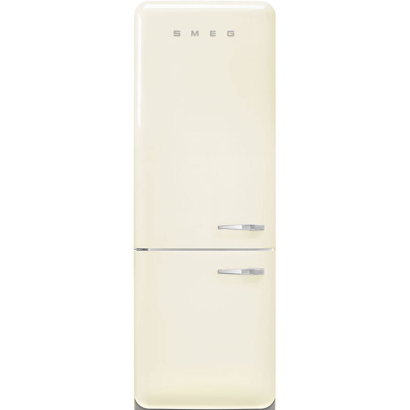 Smeg FAB38LCR6 venstrehængt køle/fryser 70 cm, creme
