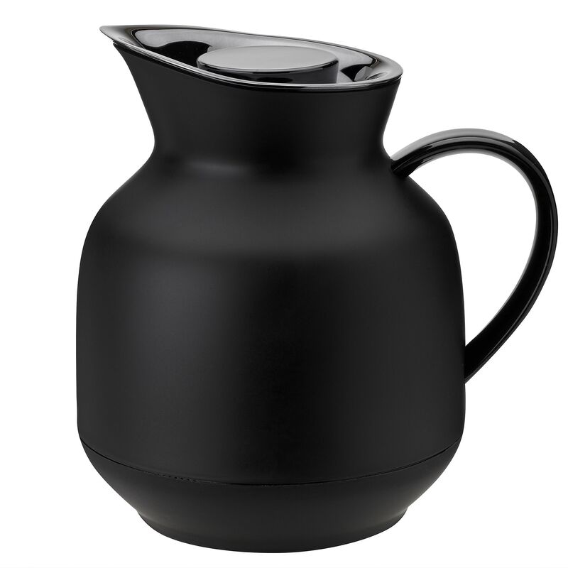 termoskanna 1 liter, te, soft black