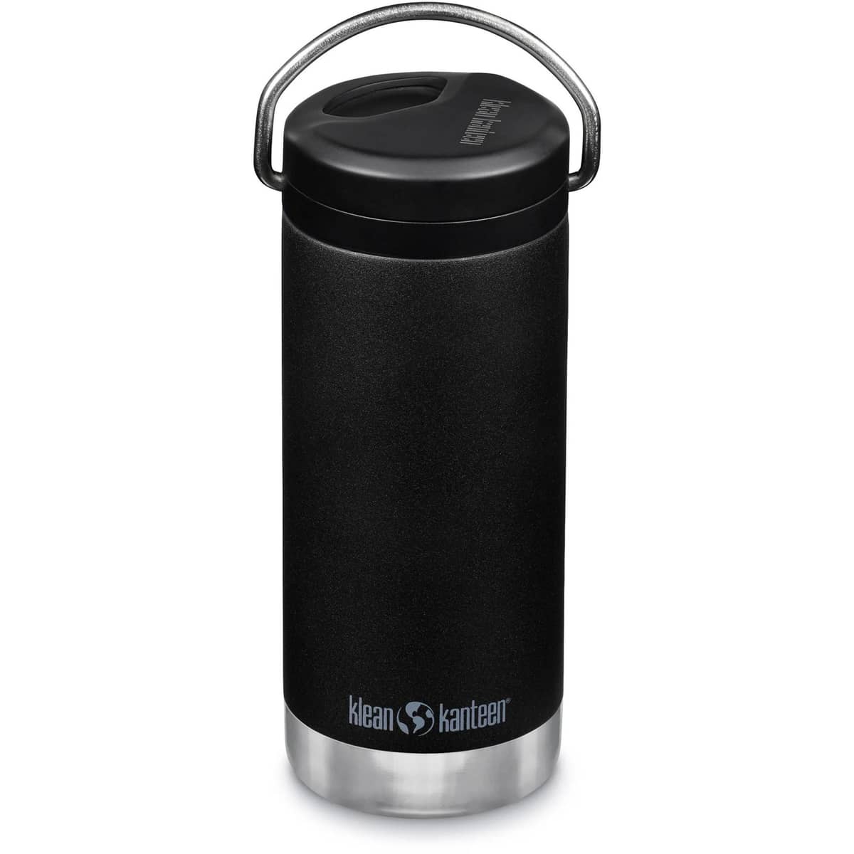 TKWide 355 ml isolert termokrus med Twist-lokk, svart