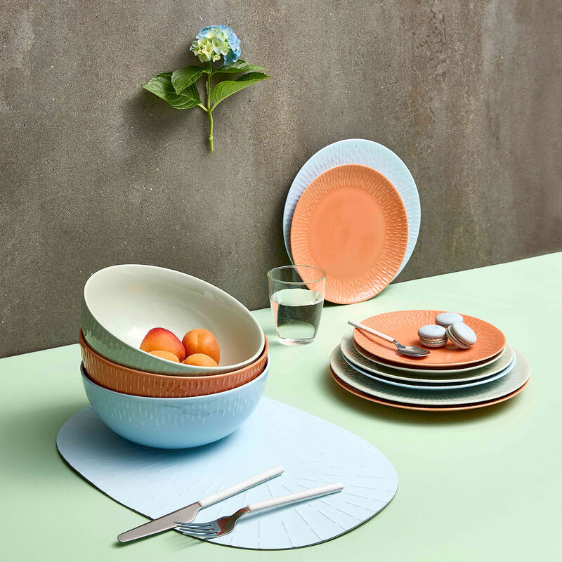 Confetti salatskål 23 cm, pistachio