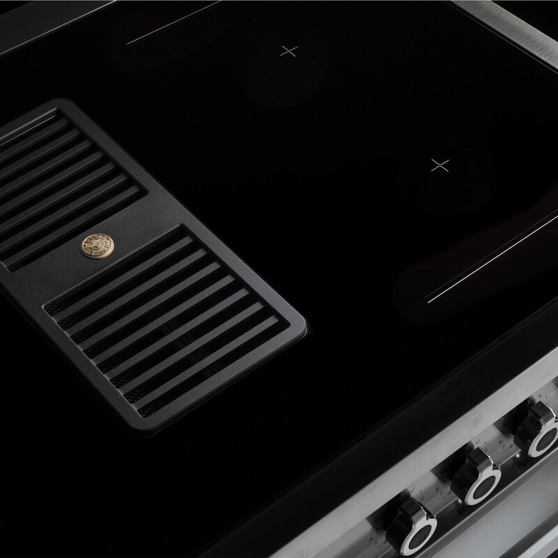 PROCH94I1EXT Komfyr med integrert vifte 90 cm, rustfritt stål