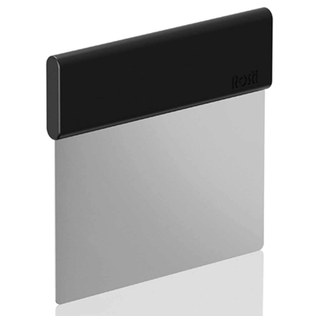 Emma deigskraper stål, svart