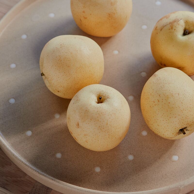 Aki rundt brett 36,5 cm, nature