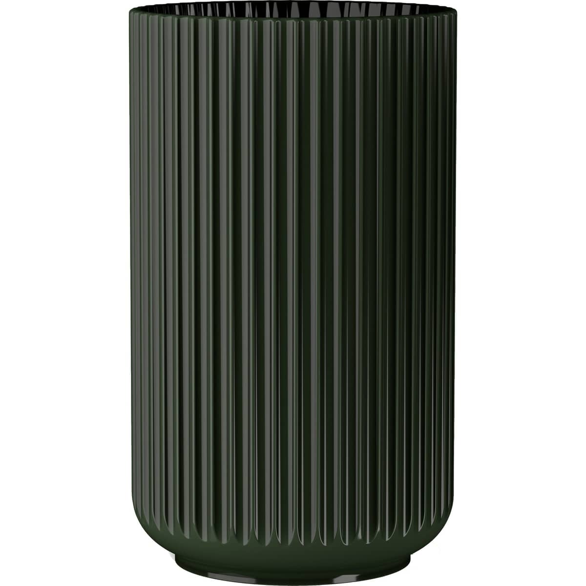Lyngbyvasen 31 cm, mørkegrøn
