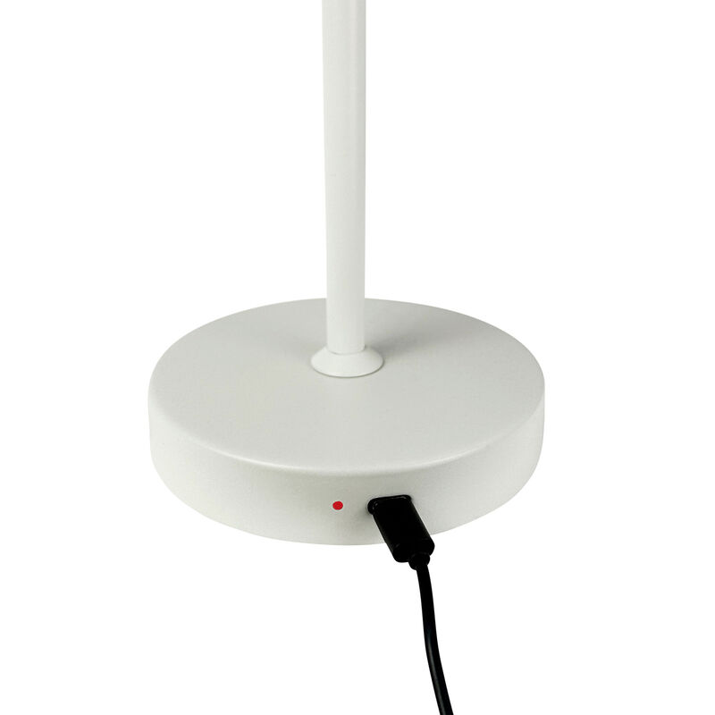 Dyberg Larsen Stockholm LED-bordslampa, pearl white