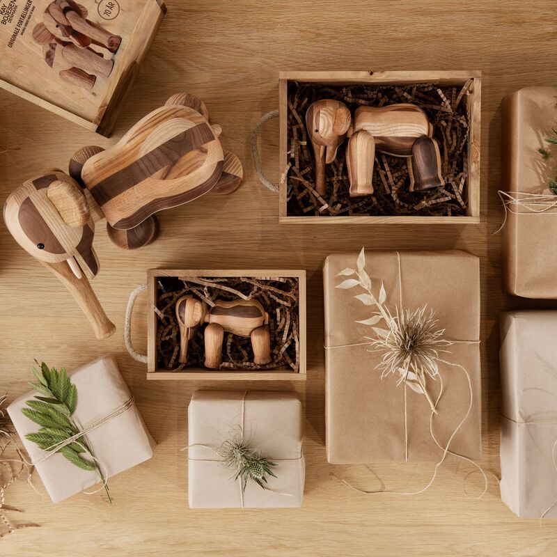 Reworked Anniversary elefant mini, 7,5x12x9,5 cm