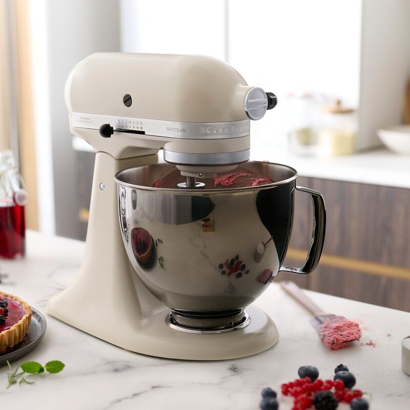 Skål i rostfritt stål till köksmaskin, Radiant Black