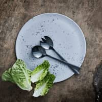 RAW salladsbestick svart 2 delar