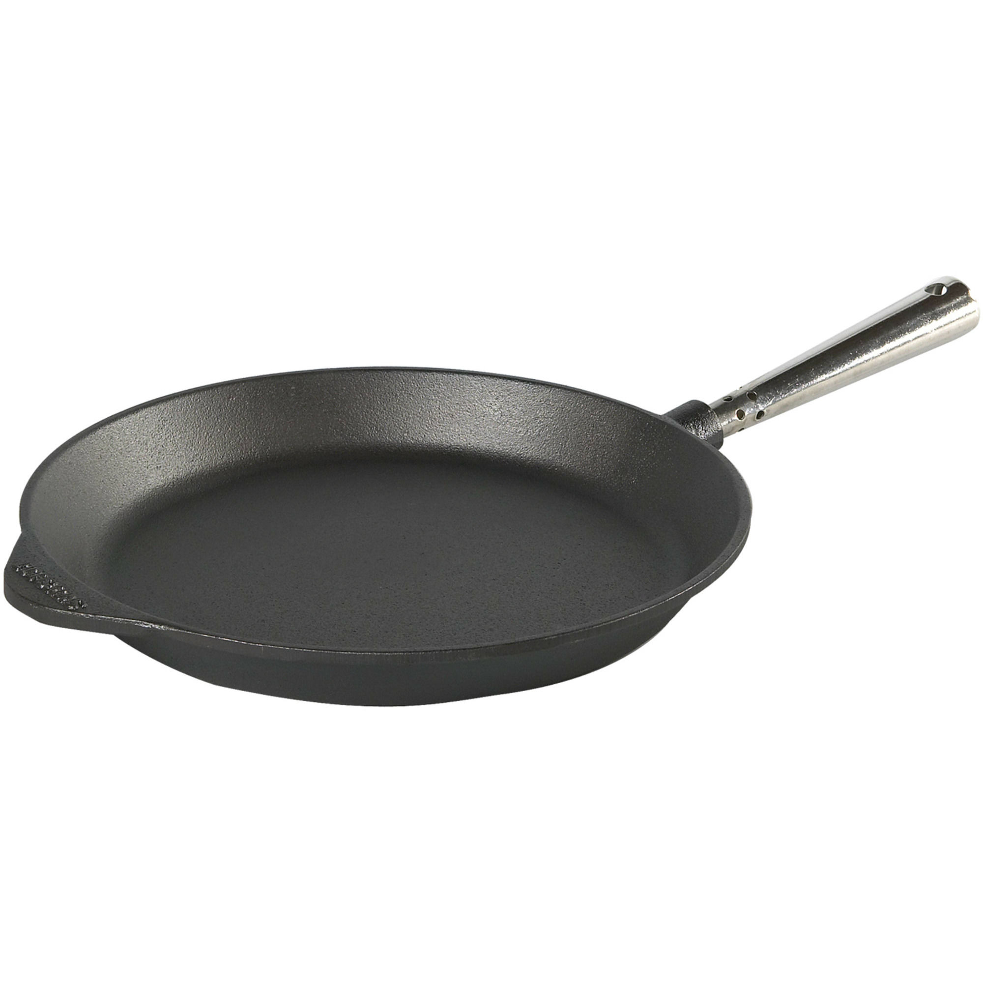 Produktfoto för Skeppshult Stekpanna Gjutjärn 28 cm Stålhandtag