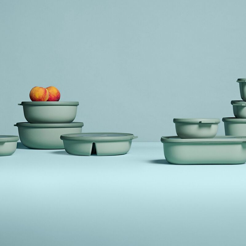 Cirqula skål med låg, nordic sage