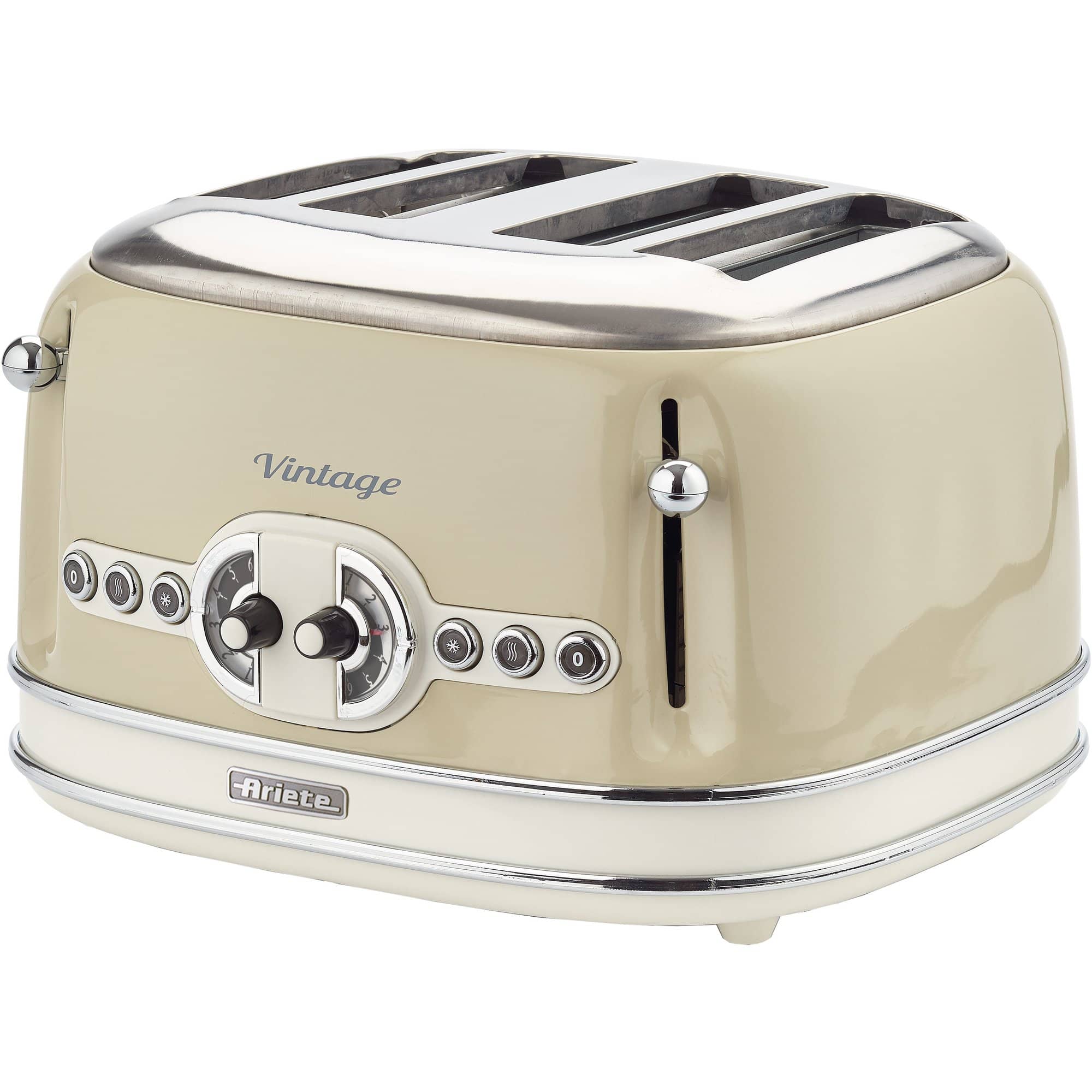 Produktfoto för Ariete Brödrost 4 skivor beige