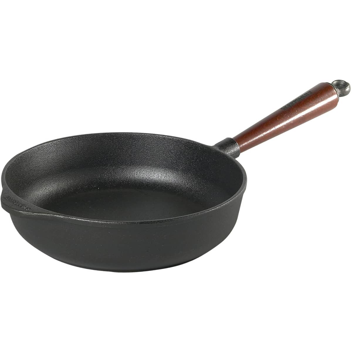 Traktörpanna 25 cm Trähandtag