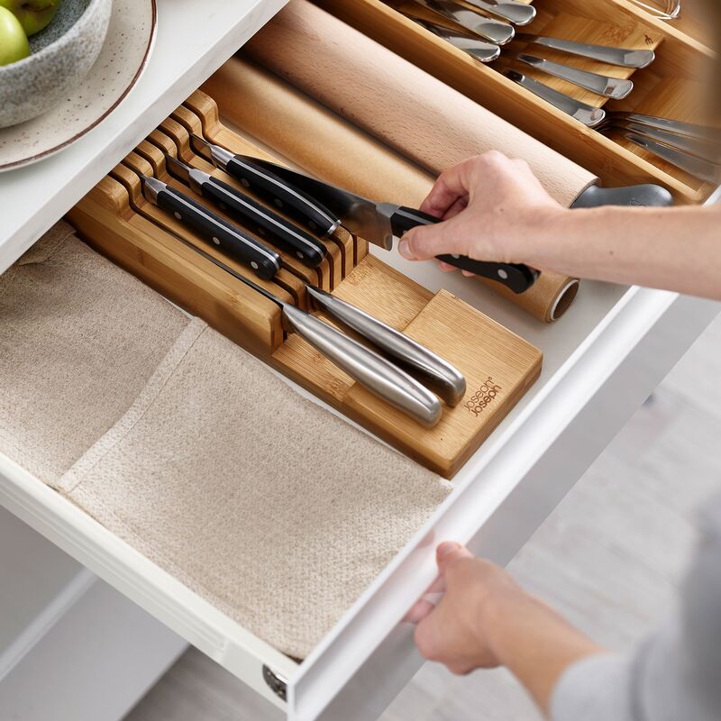 DrawerStore knivoppbevaring, bambus