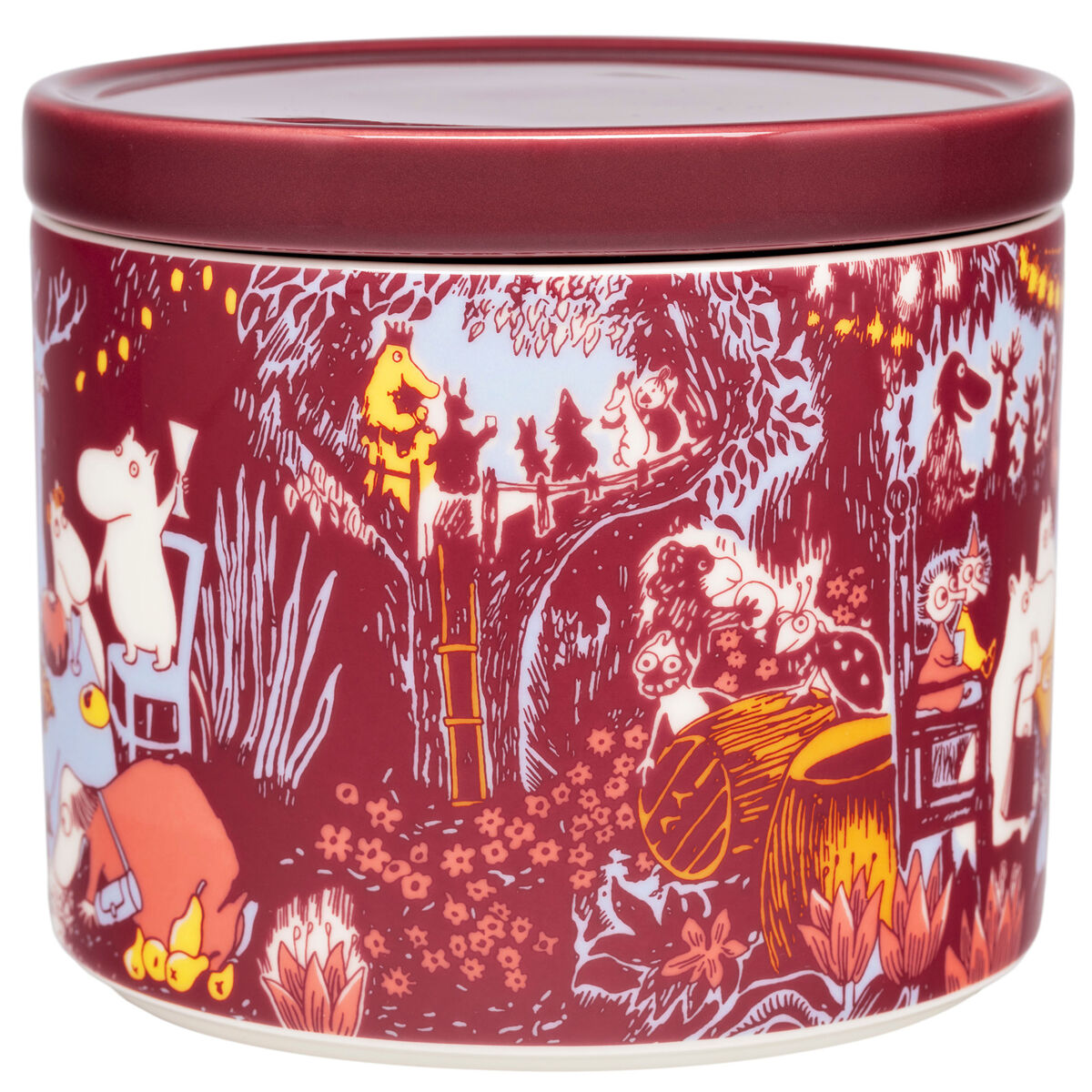 Arabia Mumin Festlige Stunder Krukke med låg 0,7 liter