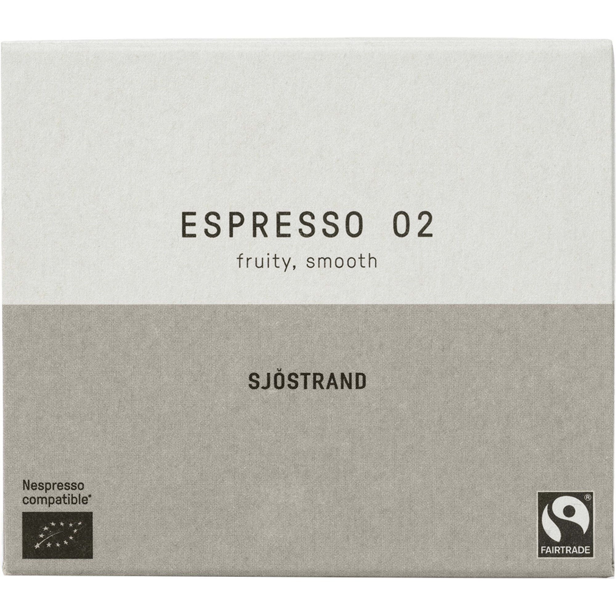 Alternativ bild 1 för Sjöstrand Sjöstrand N°2 Espresso Kapslar, 10-pack