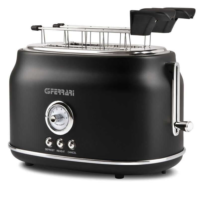 Artista brödrost 2 skivor, svart