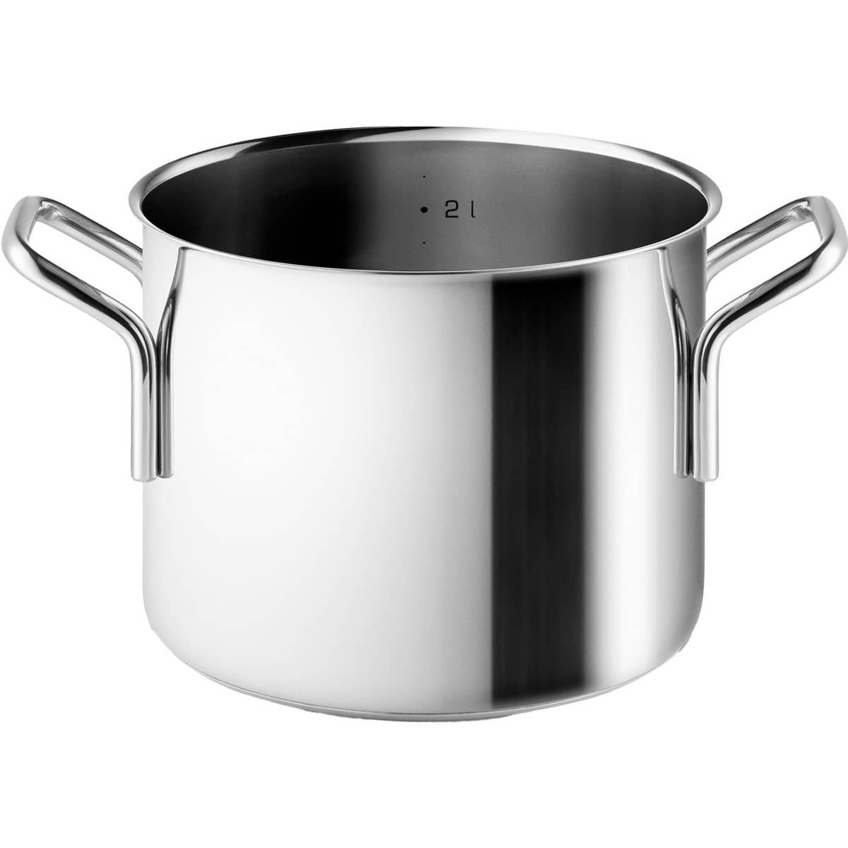 Gryde 2,2 liter, rustfrit stål
