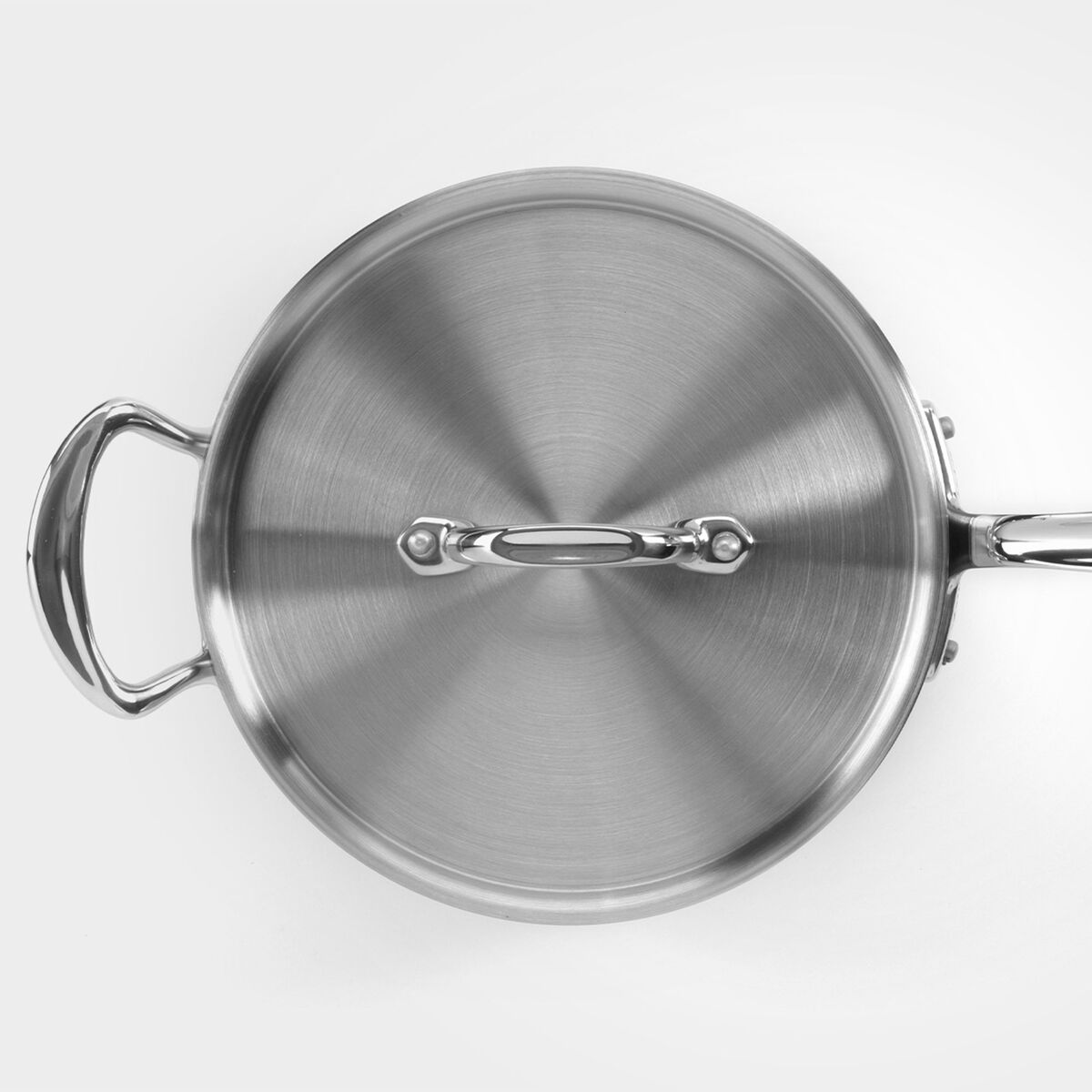 Traktörpanna + lock 26 cm