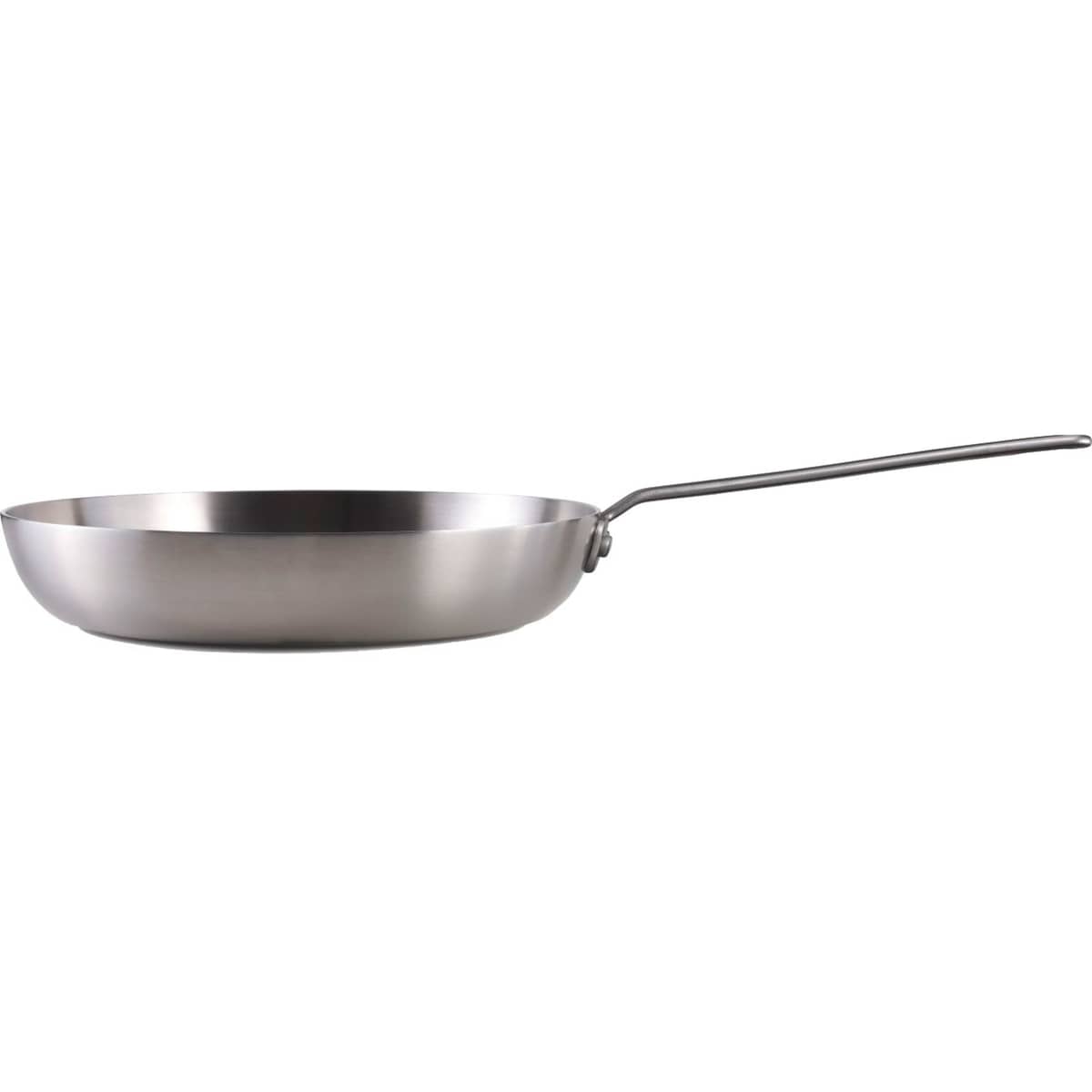 Paistinpannu 28 cm, ruostumaton teräs