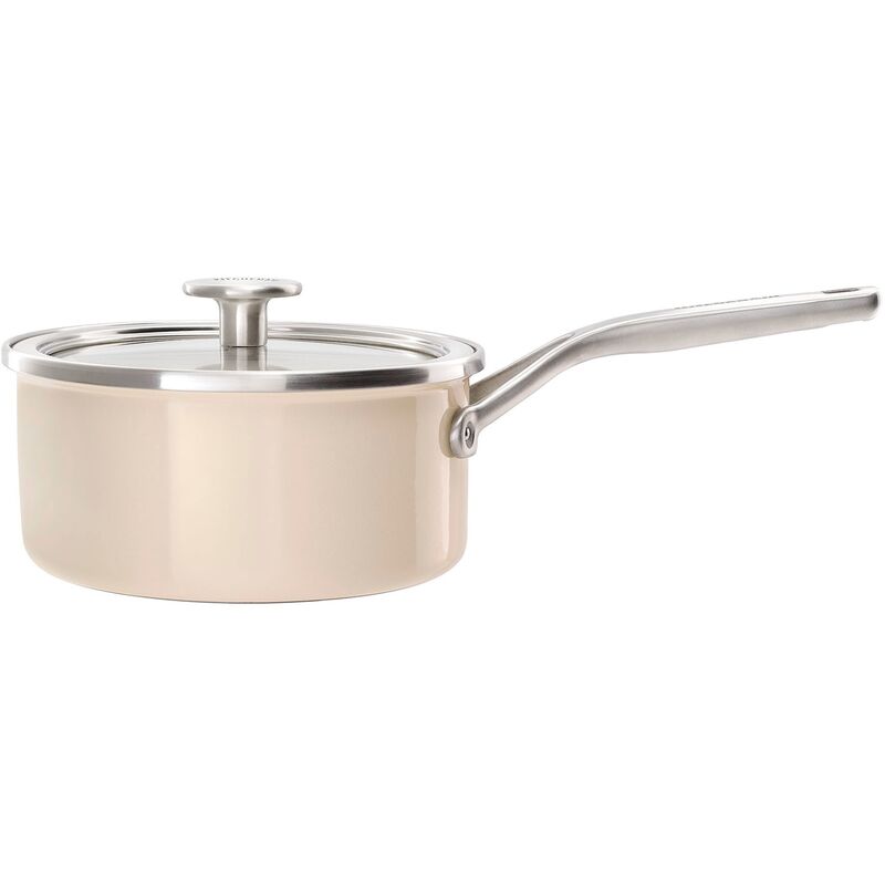 Cookware Collection Kasserolle med lokk, mandel 16 cm