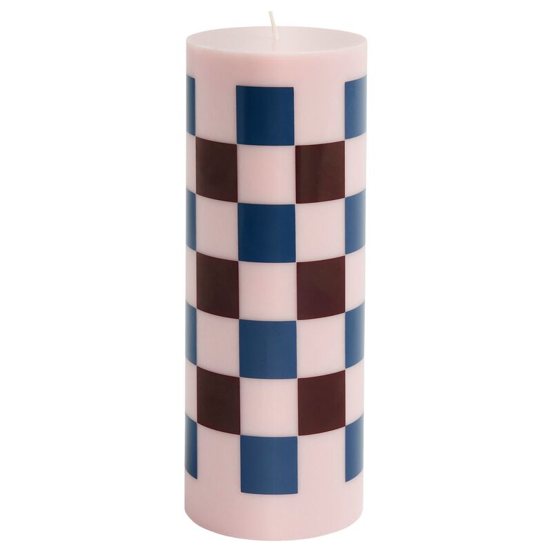 Column ljus large, light pink/bordeaux