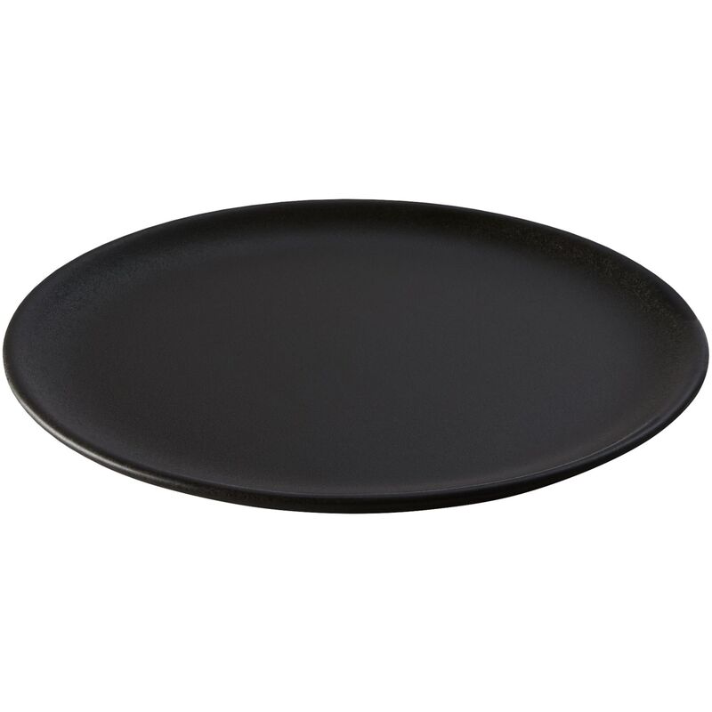RAW Desserttallerken, Titanium Black 6 stk