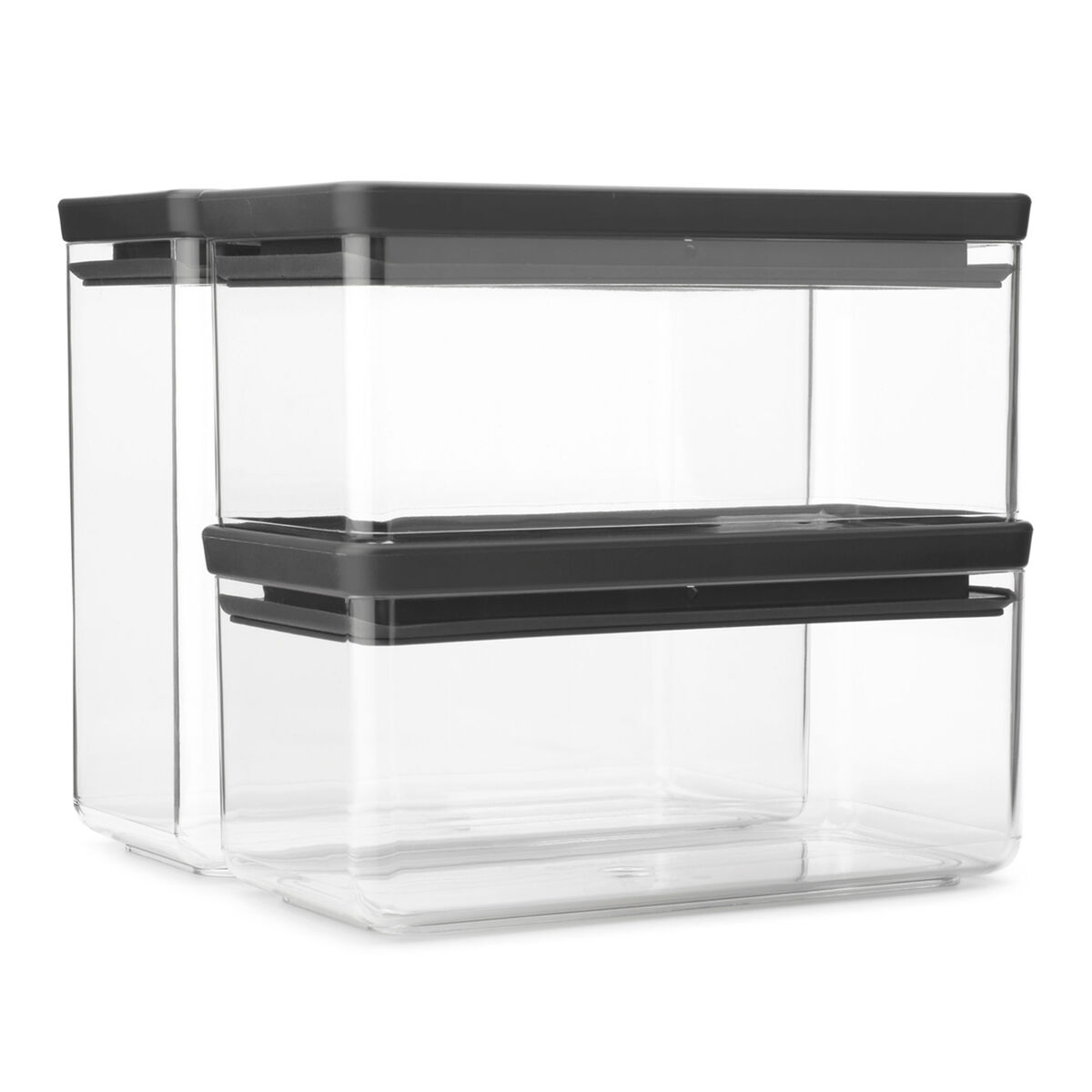 Tasty+ beholdersæt 3 dele, mørkegrå