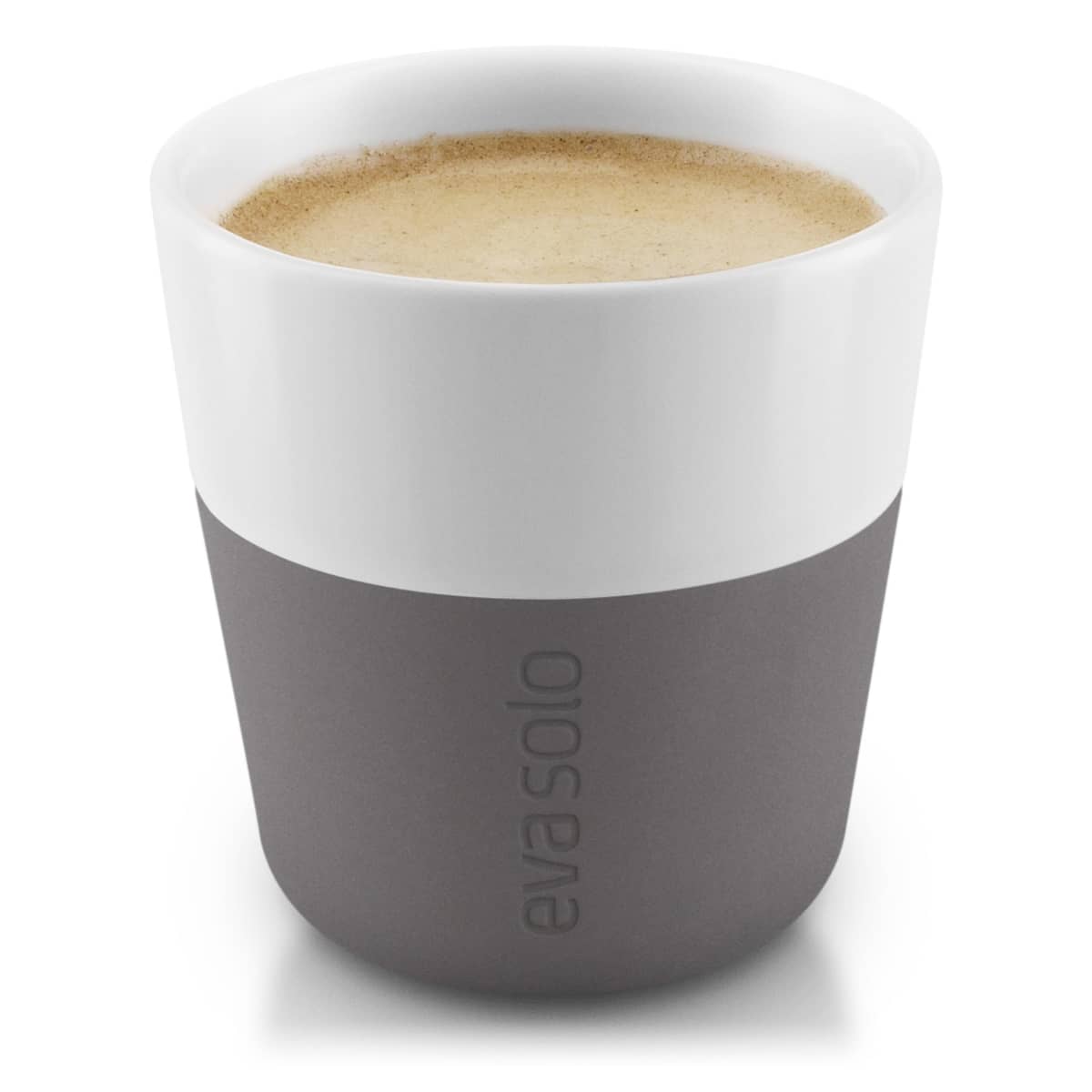 Espressokrus, 2 stk. grå