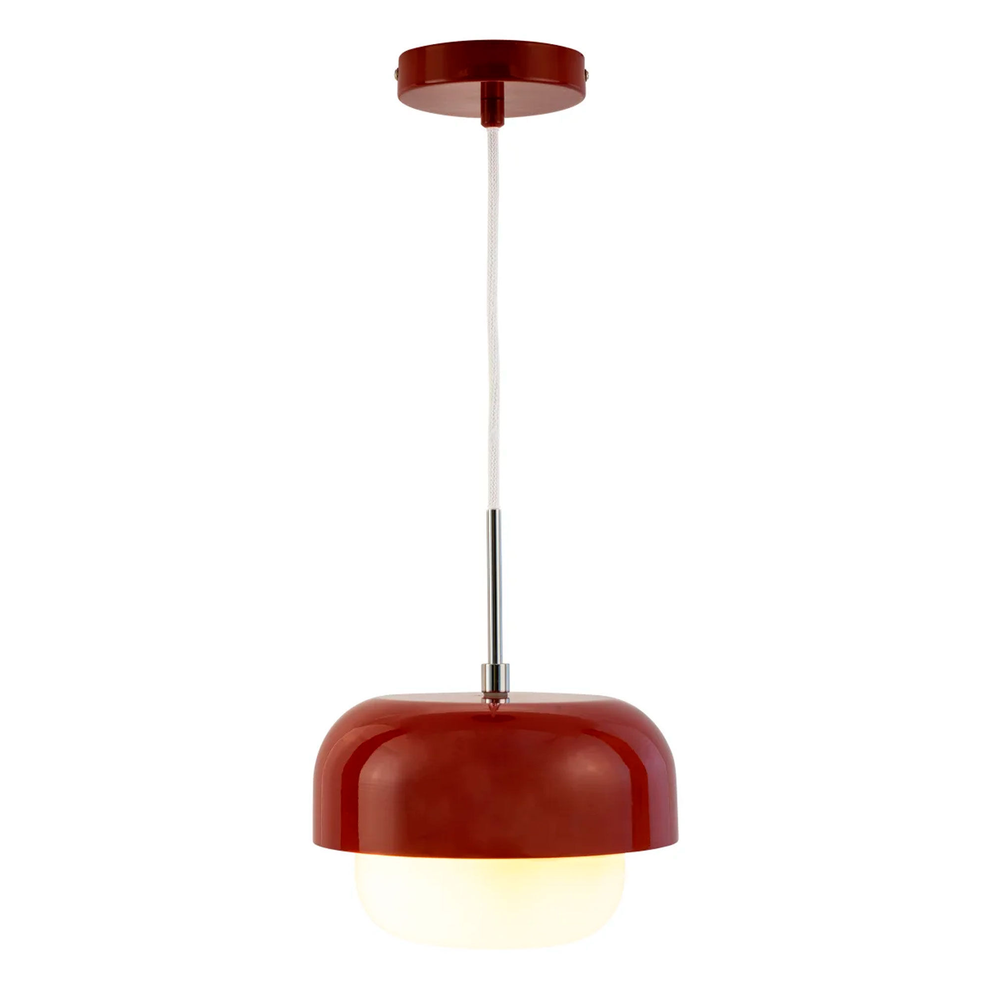 Dyberg Larsen Haipot pendellampa D23, röd