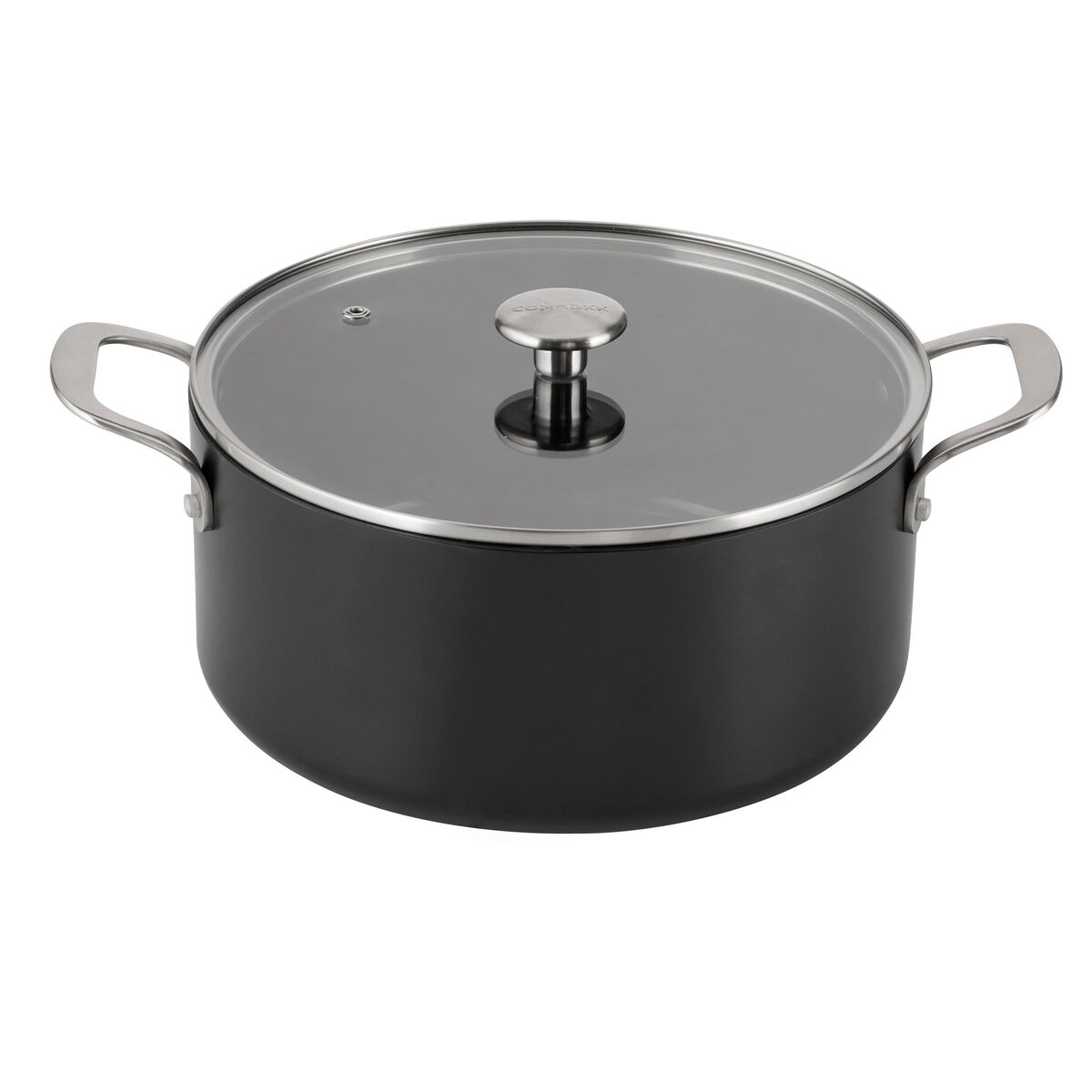 Combekk Stekepanne- og kasserollesett 10 deler, svart