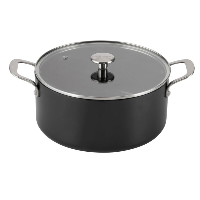 Combekk Stegepande- og kasserollesæt 10 dele, sort