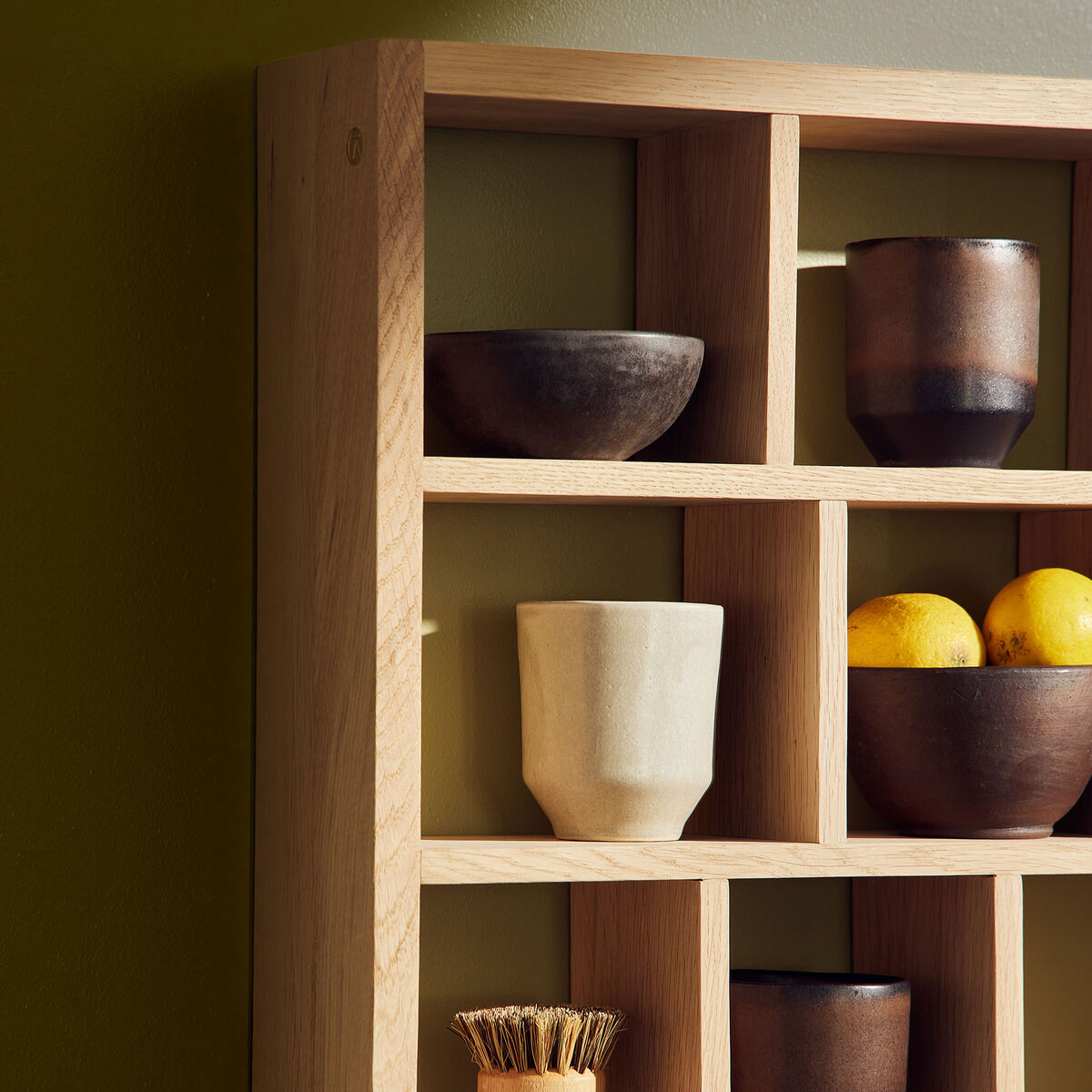 Tailor hylle 52 × 44,8 cm, eik