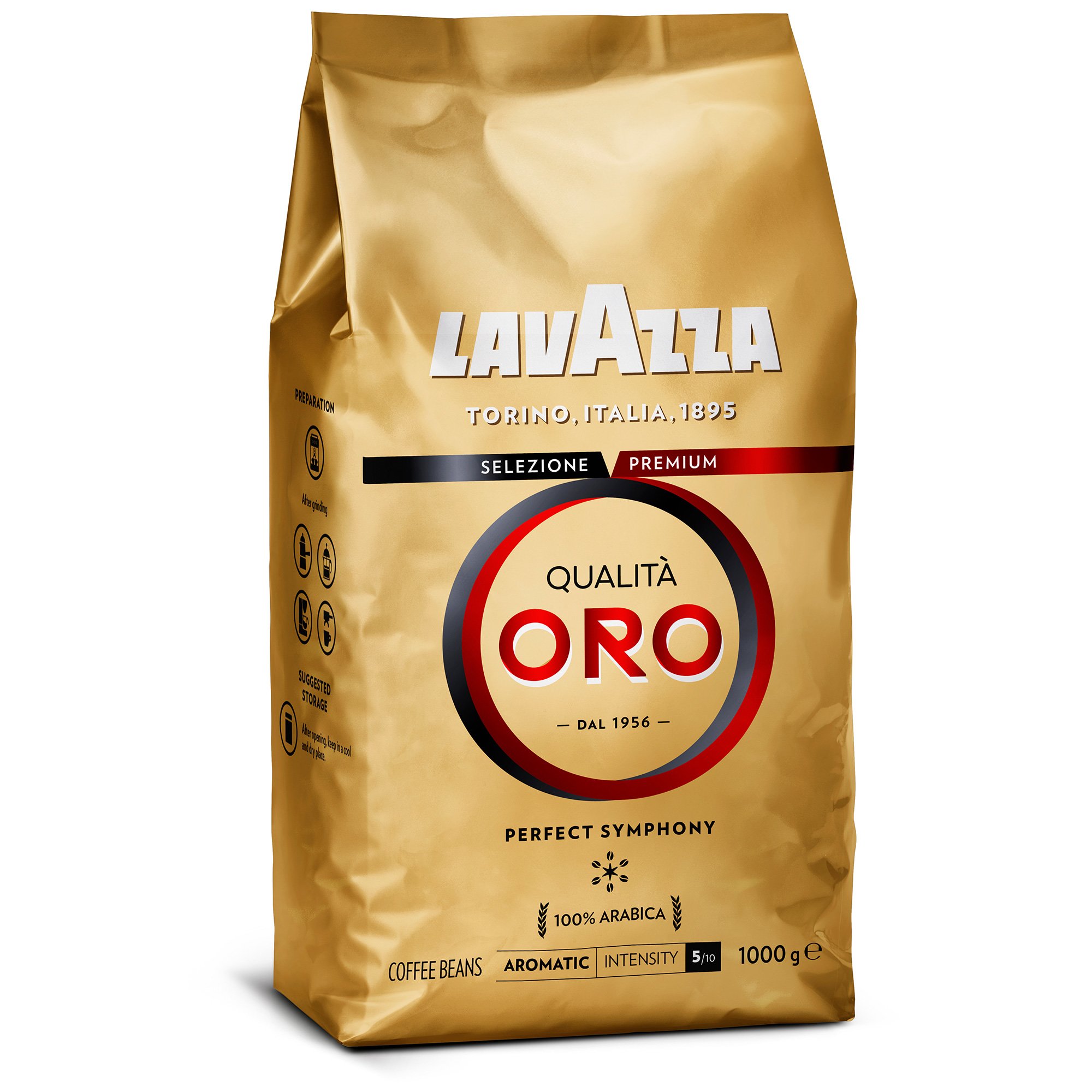 Produktfoto för Lavazza Qualità Oro Perfect Symphony kaffebönor, 1 kg